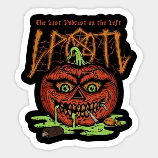 Last Halloween On The Left Sticker